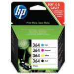 HP 364 VALUE PACK ORIGINAL 4 CARTUCHOS