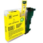 Brother LC980XL/LC1100XL/LC985XL Amarillo Cartucho de Tinta Generico